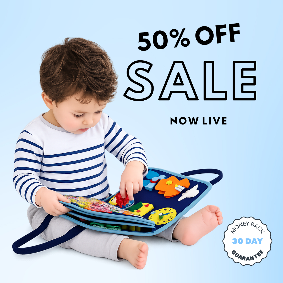 Bright Haven™ Montessori Busy Board