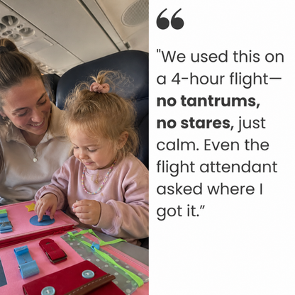 Bright Haven™ Montessori Busy Board