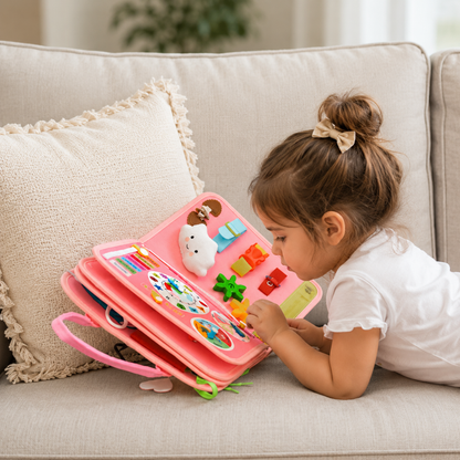 Bright Haven™ Montessori Busy Board