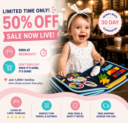Bright Haven Montessori Busy Boards