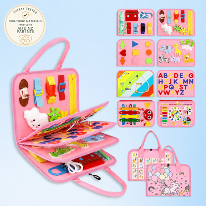 Bright Haven™ Montessori Busy Board