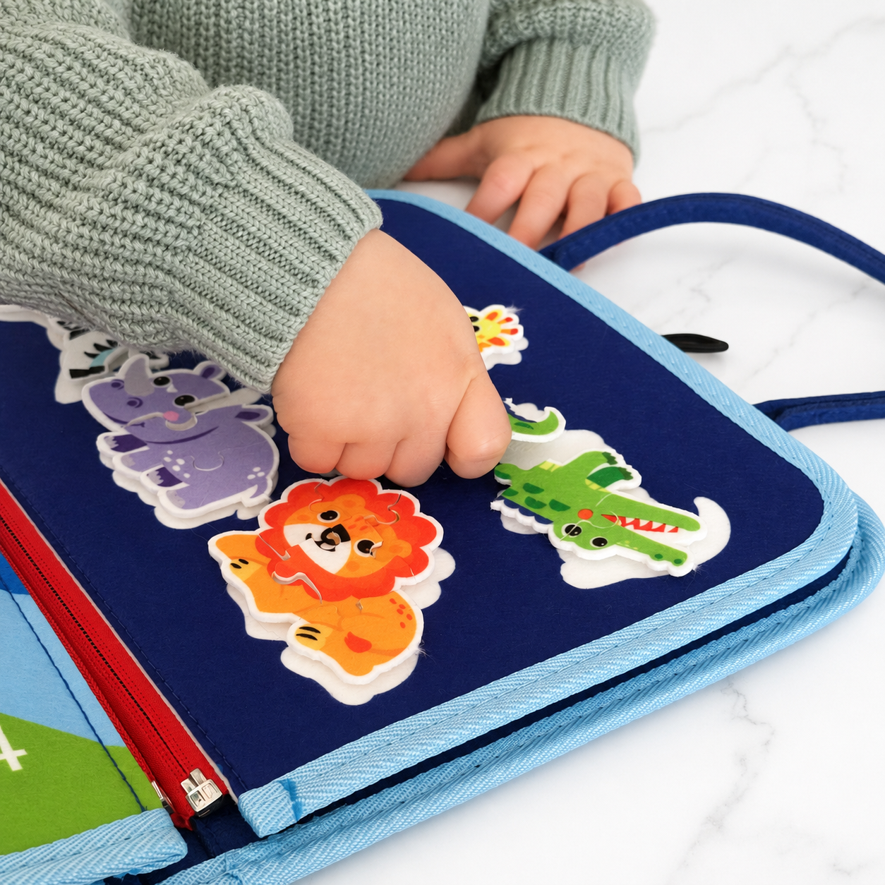 Bright Haven™ Montessori Busy Board